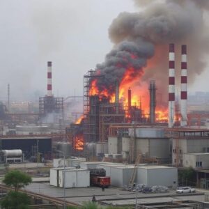 Chemical Factory Fire – Greater Noida, India