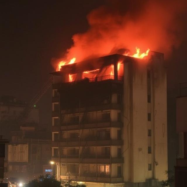 Kolkata Hotel Fire Incident