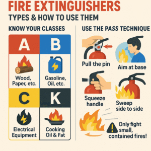 fire extinguisher use